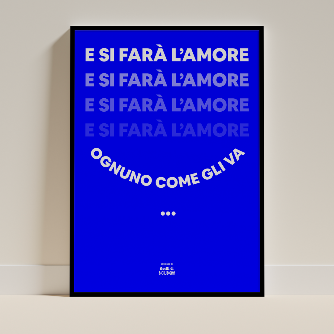 Poster e si farà l'amore