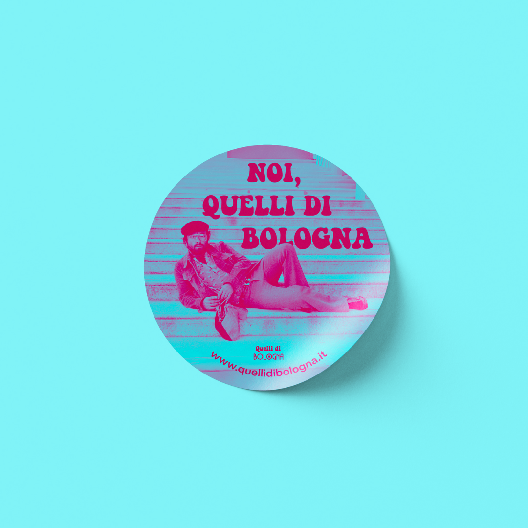 Pacchetto 8 Stickers bolognesi