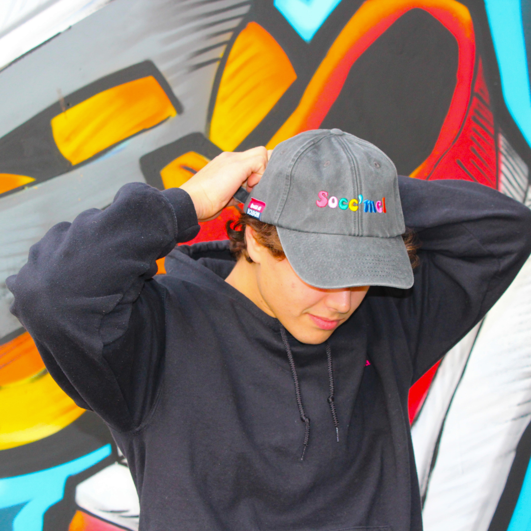 Cappellino vintage Socc'mel ricamato