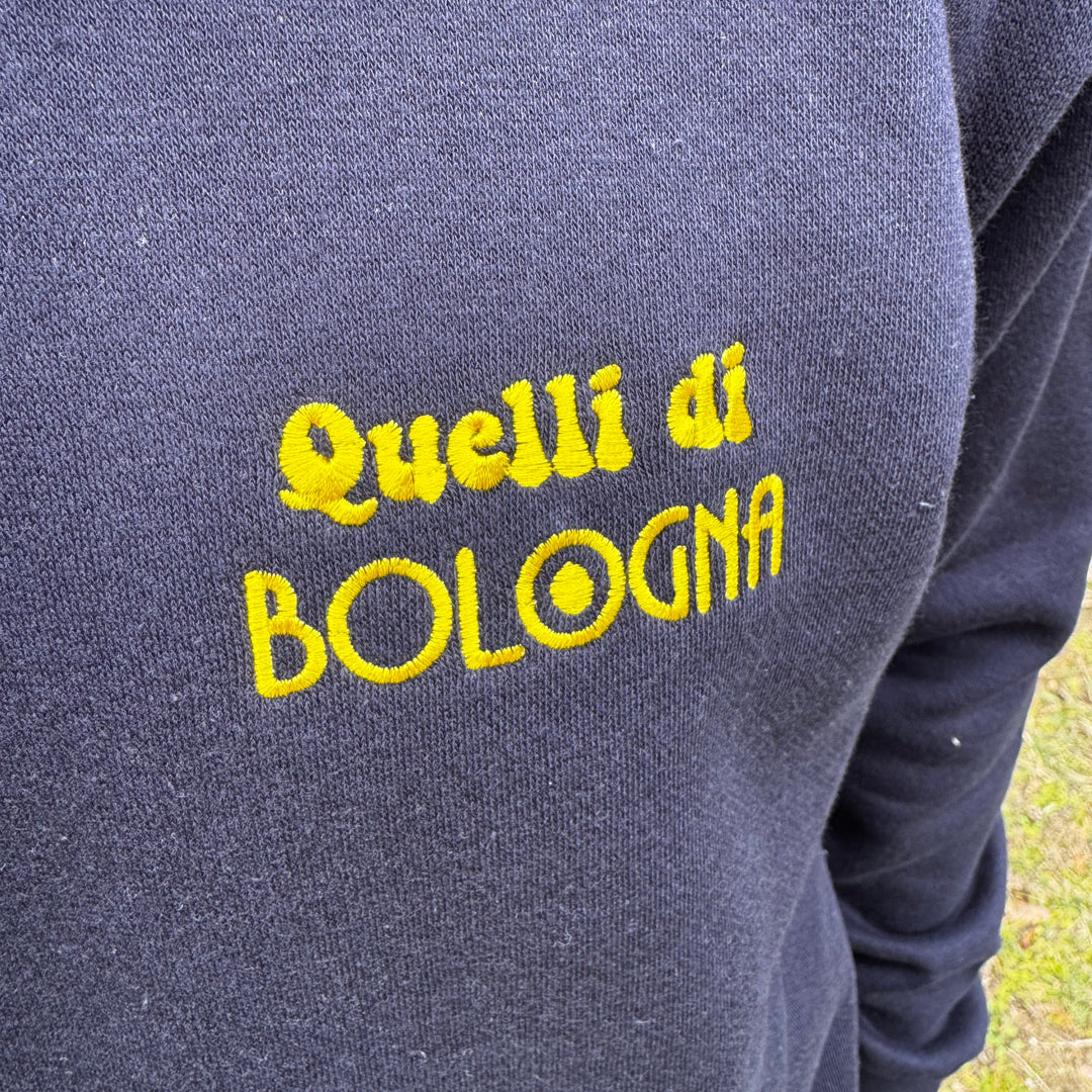 Cool People live in Bologna con cappuccio