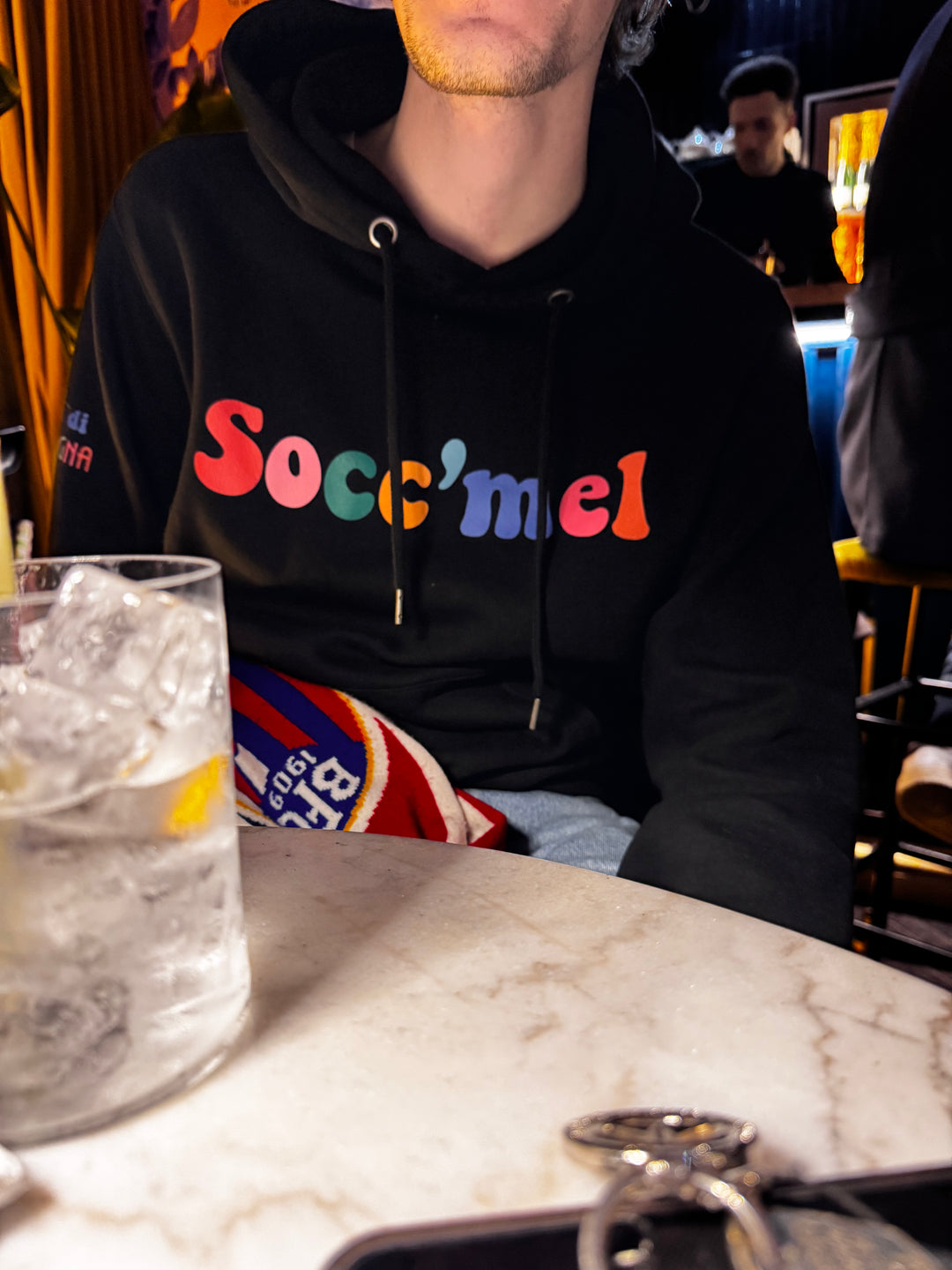 Socc'mel con cappuccio