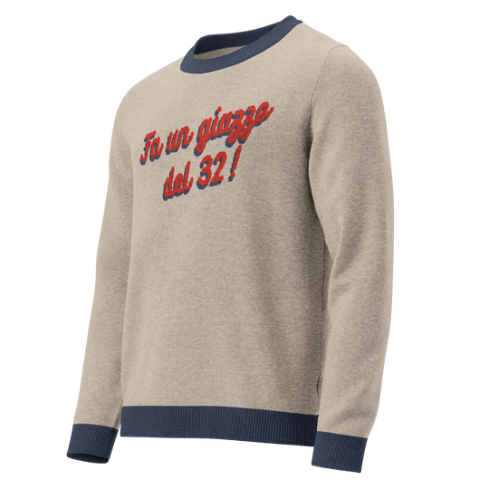 Maglione girocollo Sabbia