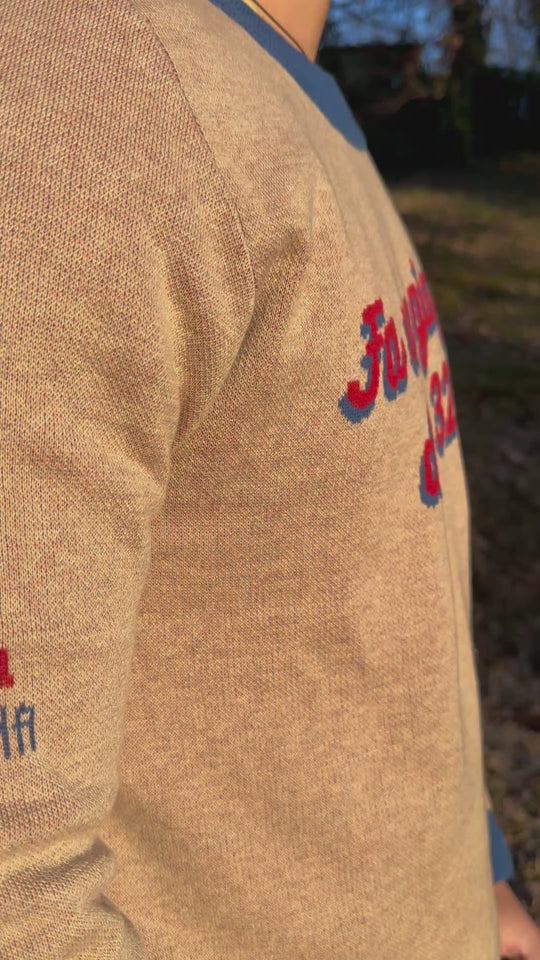 Maglione girocollo Sabbia