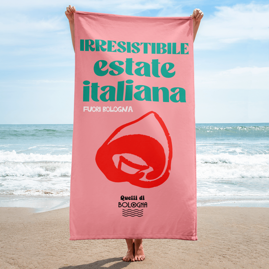 Telo da mare di Bologna Irresistibile Estate Italiana Fuori Bologna Quelli di Bologna 1