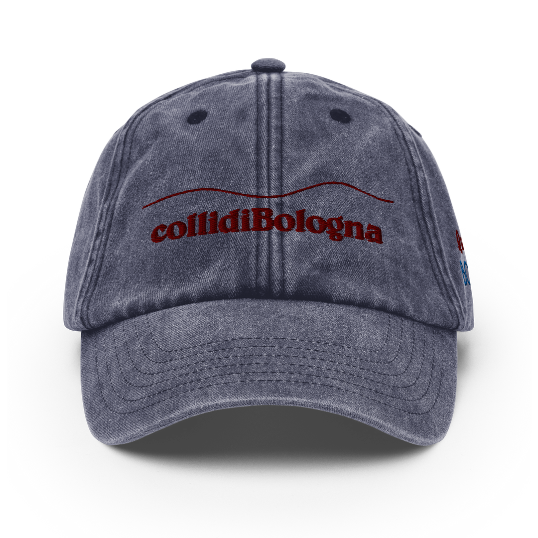 Cappellino vintage Colli di Bologna Ricamato
