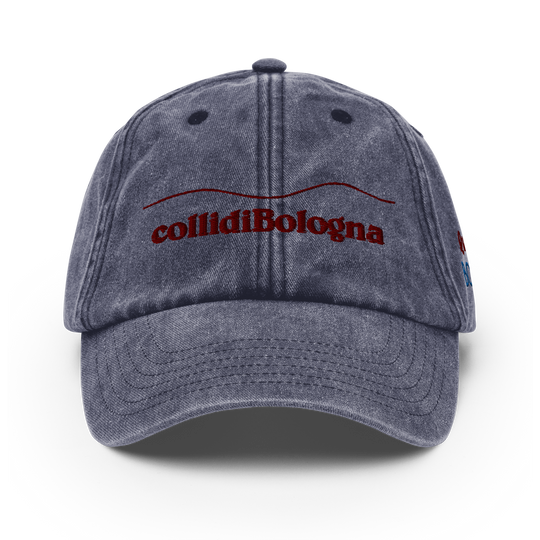 Cappellino vintage Colli di Bologna Ricamato