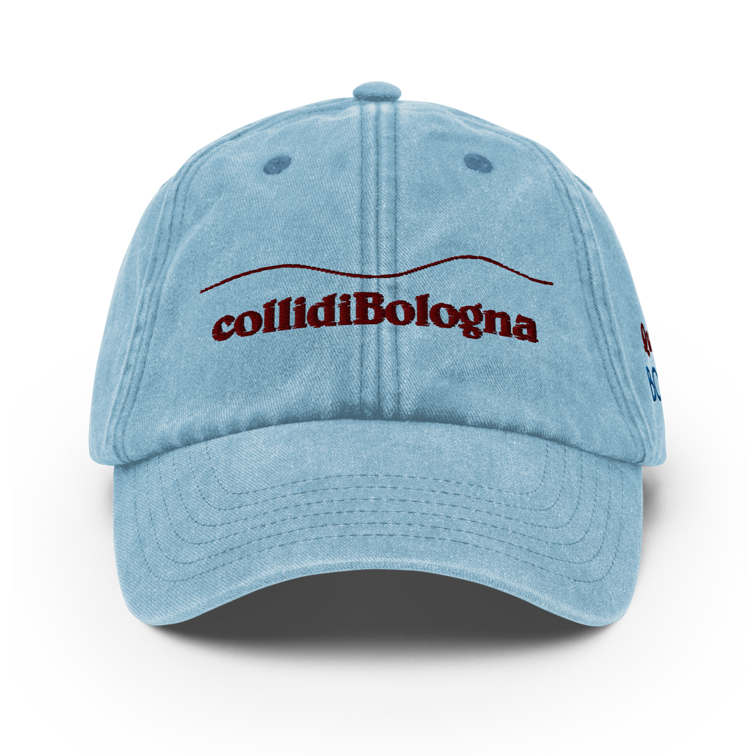 Cappellino vintage Colli di Bologna Ricamato