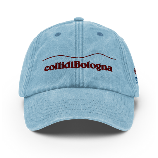 Cappellino vintage Colli di Bologna Ricamato