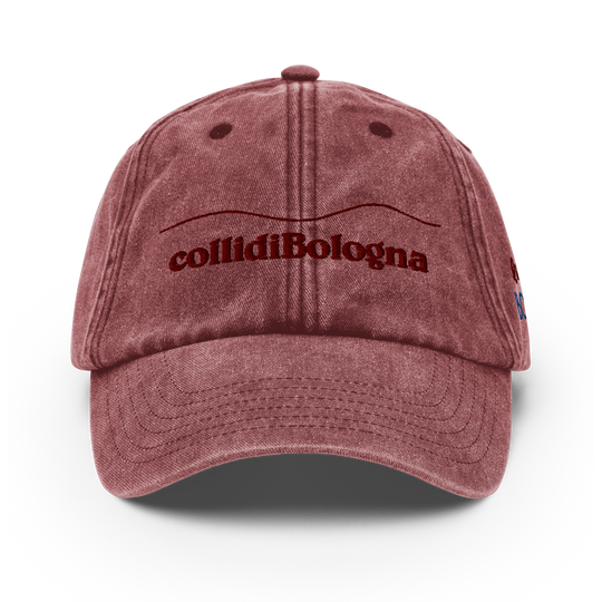 Cappellino vintage Colli di Bologna Ricamato