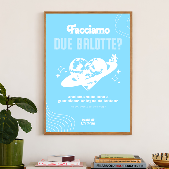 POSTER FACCIAMO DUE BALOTTE