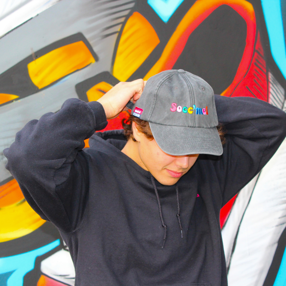 Cappellino vintage Socc'mel ricamato