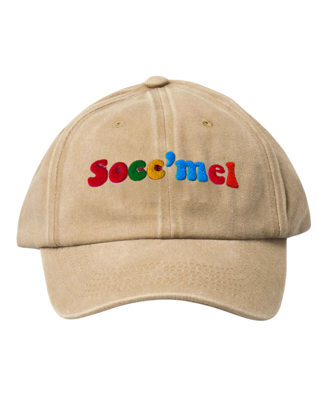 Cappellino vintage Socc'mel ricamato
