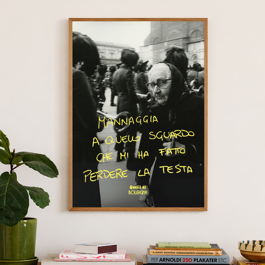 POSTER MANNAGGIA A QUELLO SGUARDO