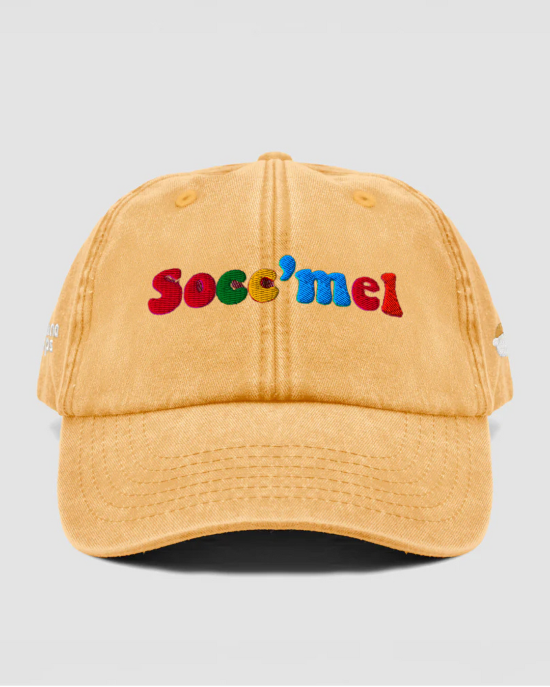 Cappellino vintage Socc'mel ricamato