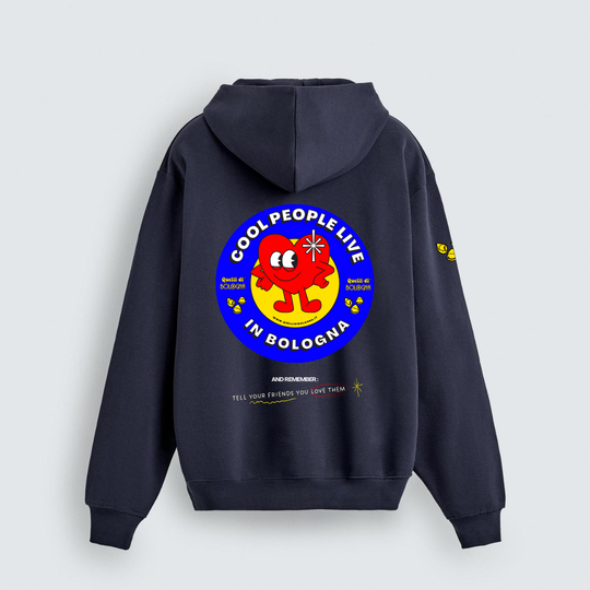 FELPA COOL PEOPLE LIVE IN BOLOGNA